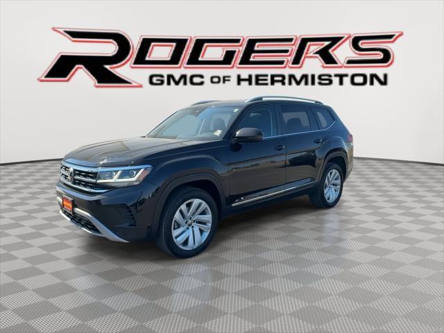 used 2021 Volkswagen Atlas car, priced at $30,843