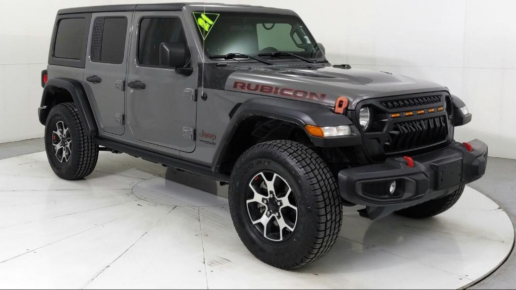 used 2021 Jeep Wrangler Unlimited car, priced at $42,503