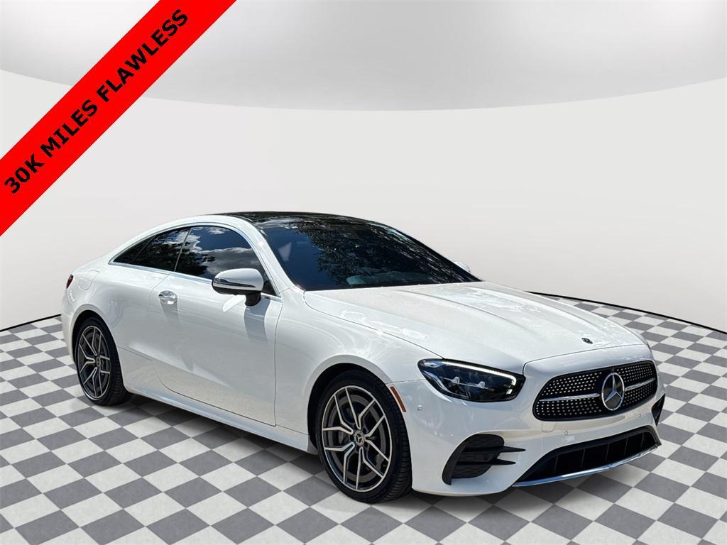 used 2021 Mercedes-Benz E-Class car, priced at $39,991