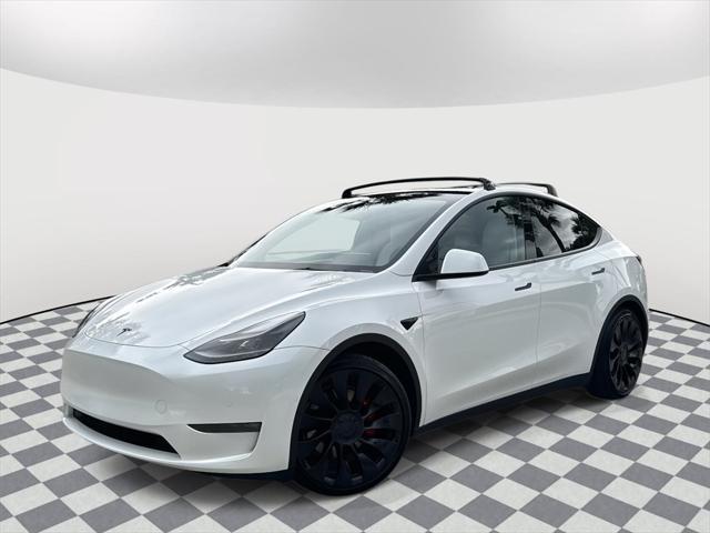used 2022 Tesla Model Y car, priced at $33,991