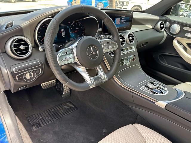 used 2023 Mercedes-Benz AMG C 43 car, priced at $54,991