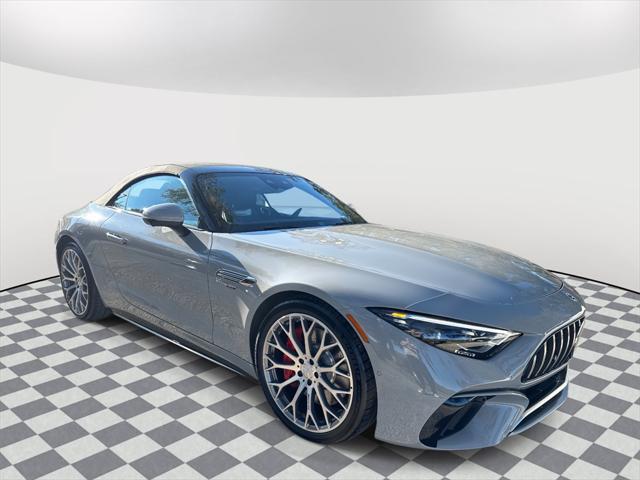 used 2022 Mercedes-Benz AMG SL 55 car, priced at $92,994
