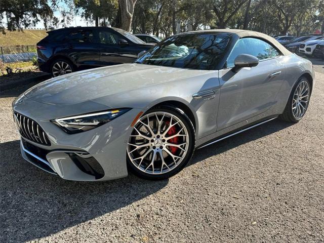 used 2022 Mercedes-Benz AMG SL 55 car, priced at $99,997