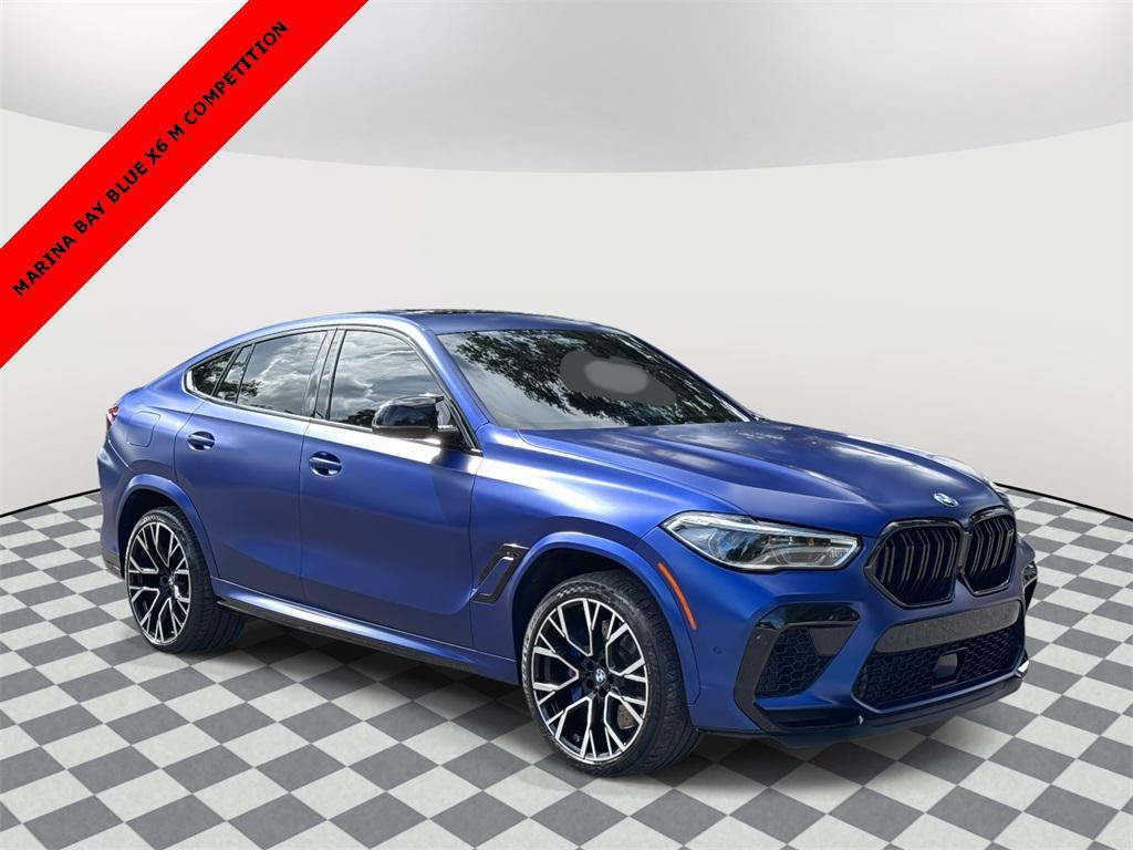 used 2020 BMW X6 M car, priced at $70,995