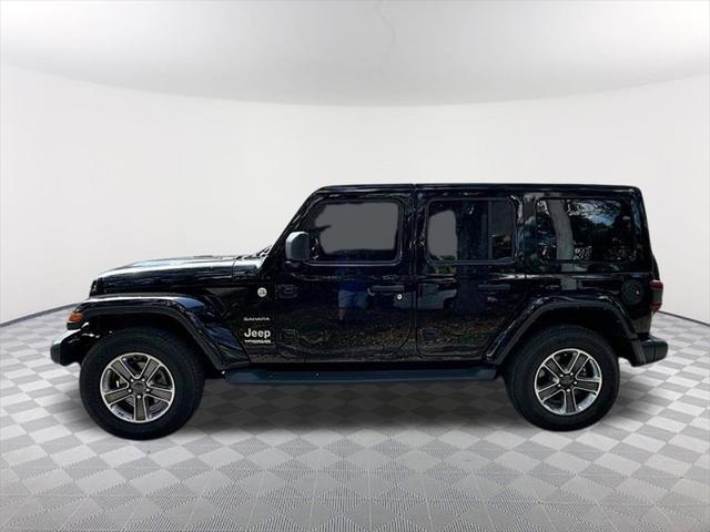 used 2021 Jeep Wrangler Unlimited car, priced at $32,910