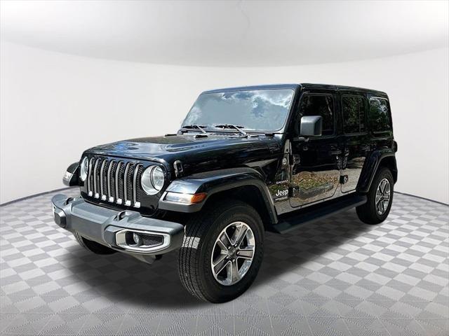 used 2021 Jeep Wrangler Unlimited car, priced at $32,910