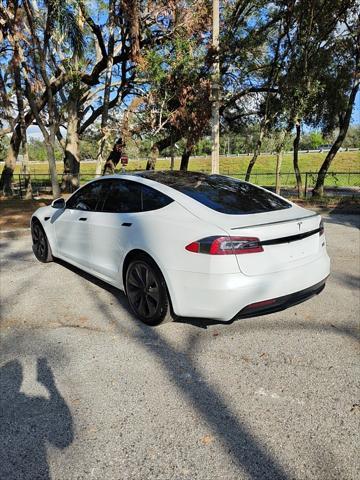 used 2022 Tesla Model S car, priced at $57,777