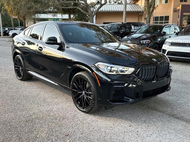 used 2022 BMW X6 car, priced at $56,991