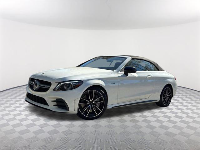 used 2022 Mercedes-Benz AMG C 43 car, priced at $55,911