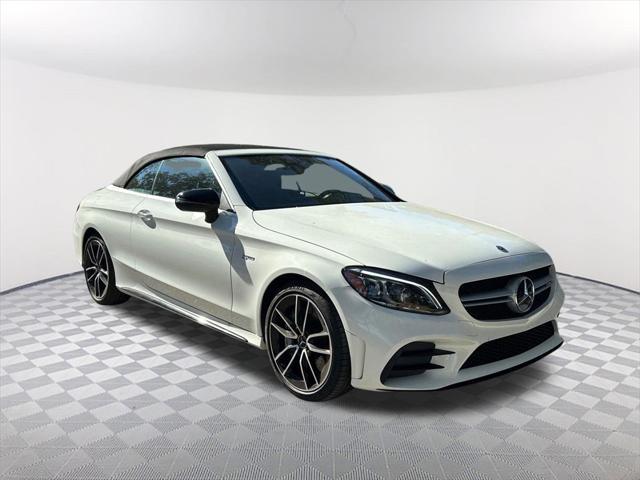 used 2022 Mercedes-Benz AMG C 43 car, priced at $55,911