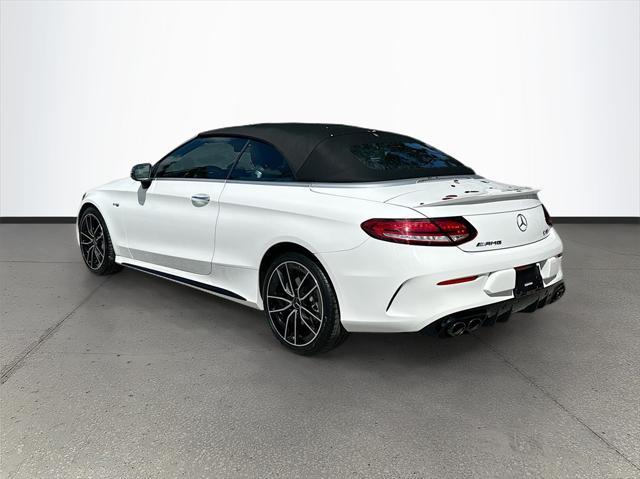 used 2022 Mercedes-Benz AMG C 43 car, priced at $59,157