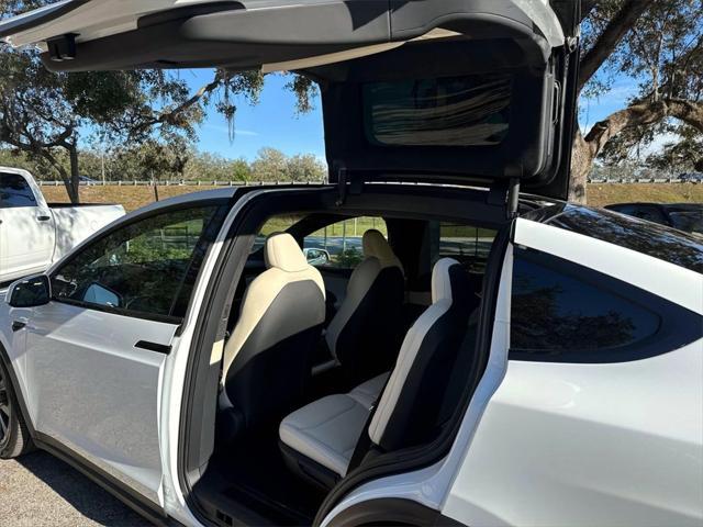 used 2022 Tesla Model X car, priced at $55,915