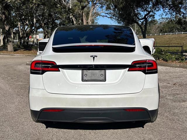 used 2022 Tesla Model X car, priced at $55,915