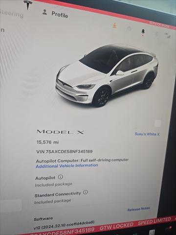 used 2022 Tesla Model X car, priced at $58,991