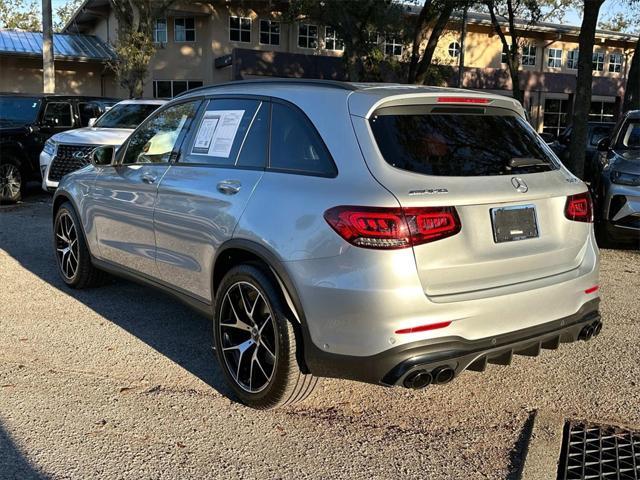 used 2022 Mercedes-Benz AMG GLC 43 car, priced at $45,992