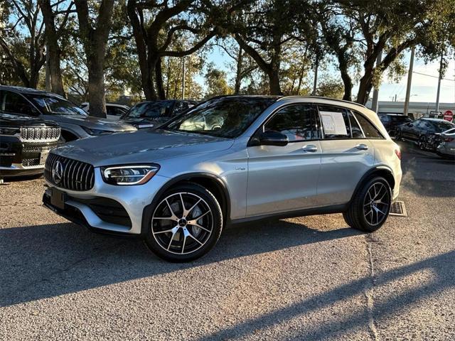 used 2022 Mercedes-Benz AMG GLC 43 car, priced at $45,992