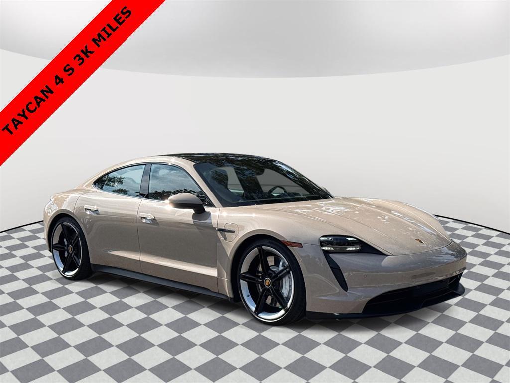 used 2021 Porsche Taycan car, priced at $69,910