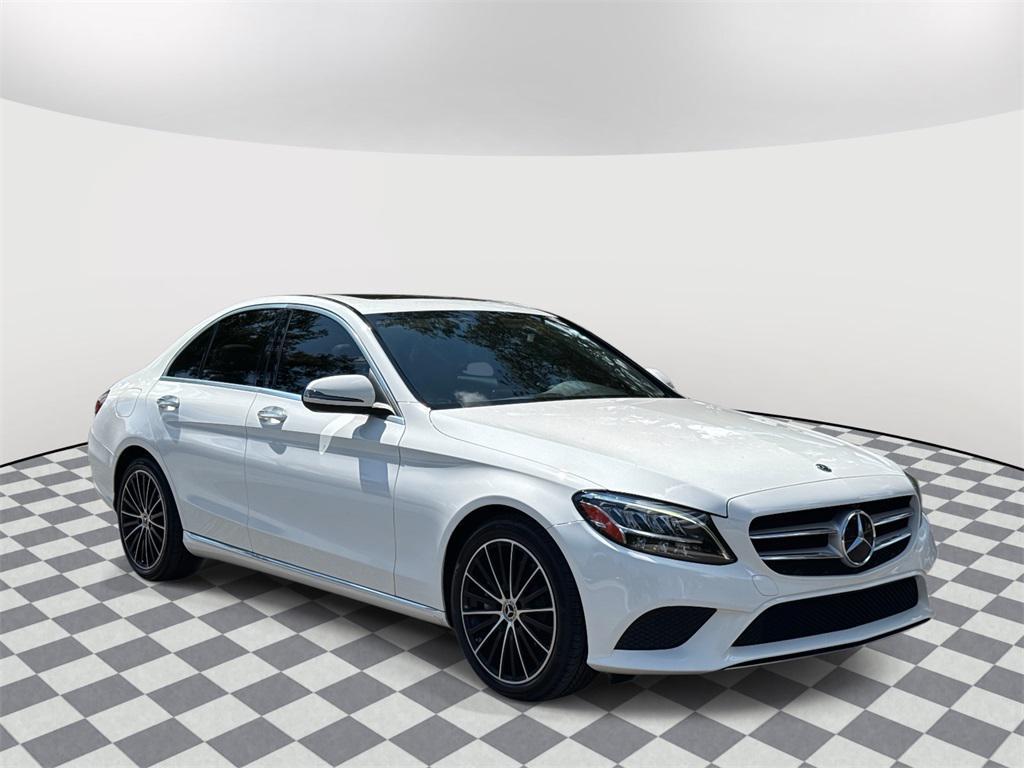 used 2021 Mercedes-Benz C-Class car, priced at $24,991