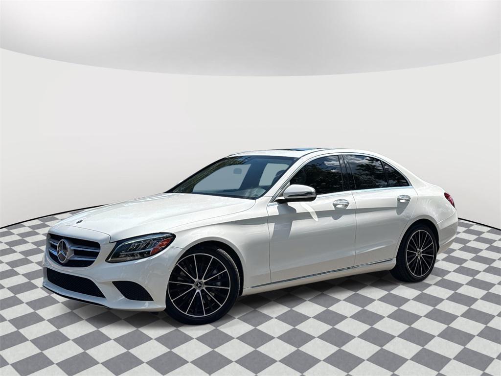 used 2021 Mercedes-Benz C-Class car, priced at $24,991