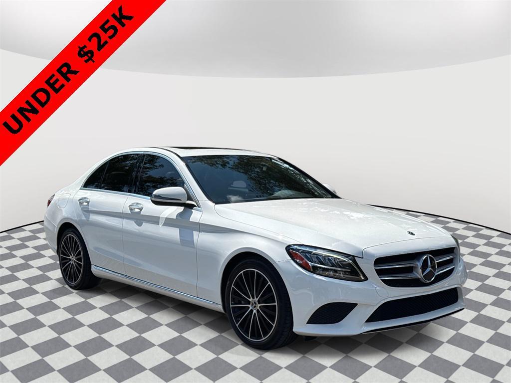 used 2021 Mercedes-Benz C-Class car, priced at $22,765