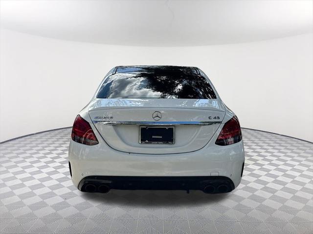 used 2020 Mercedes-Benz AMG C 43 car, priced at $33,911