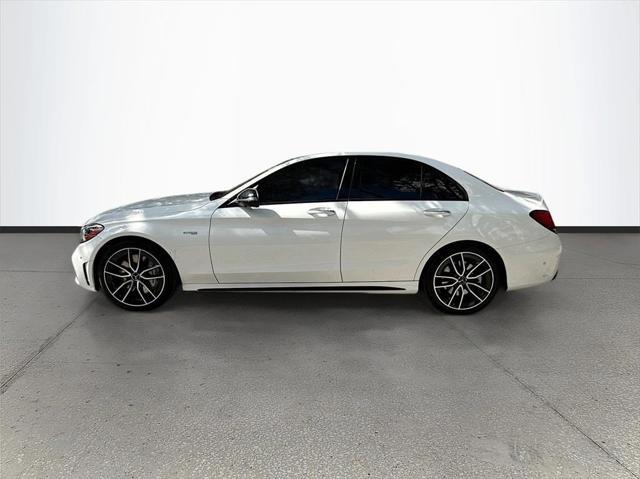 used 2020 Mercedes-Benz AMG C 43 car, priced at $33,911