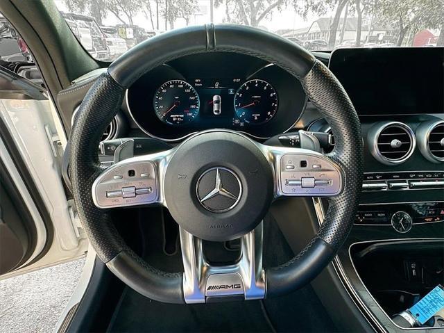 used 2020 Mercedes-Benz AMG C 43 car, priced at $33,911