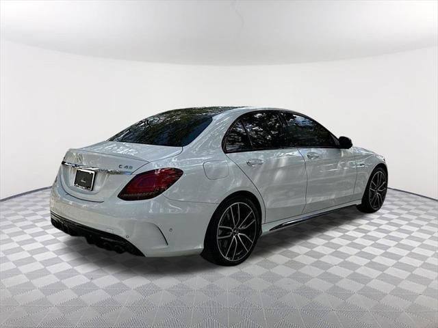 used 2020 Mercedes-Benz AMG C 43 car, priced at $33,911