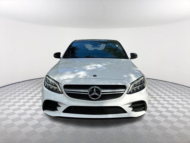 used 2020 Mercedes-Benz AMG C 43 car, priced at $33,911