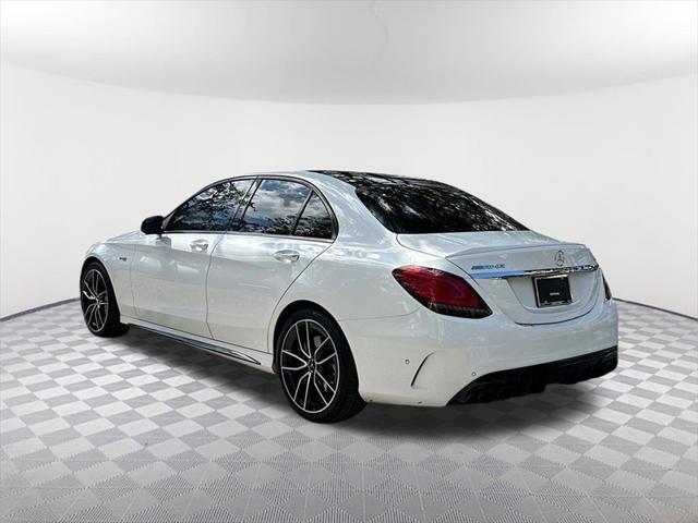 used 2020 Mercedes-Benz AMG C 43 car, priced at $33,911