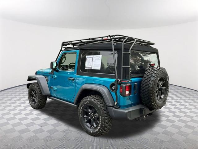 used 2020 Jeep Wrangler car, priced at $29,911