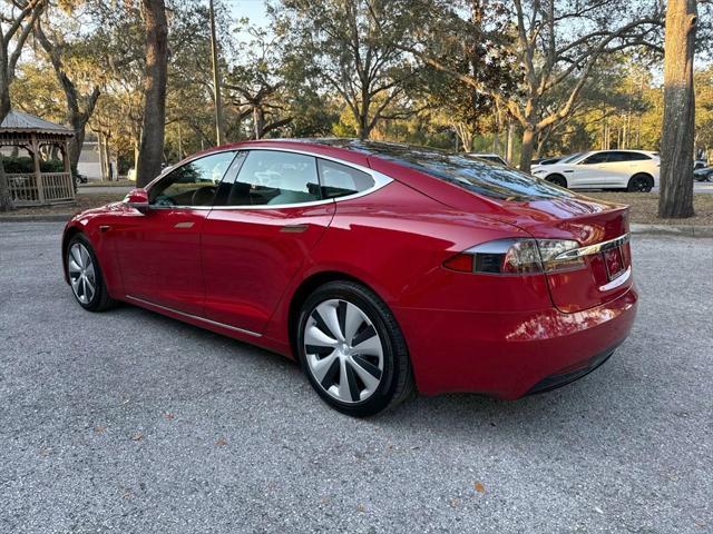 used 2021 Tesla Model S car, priced at $36,874
