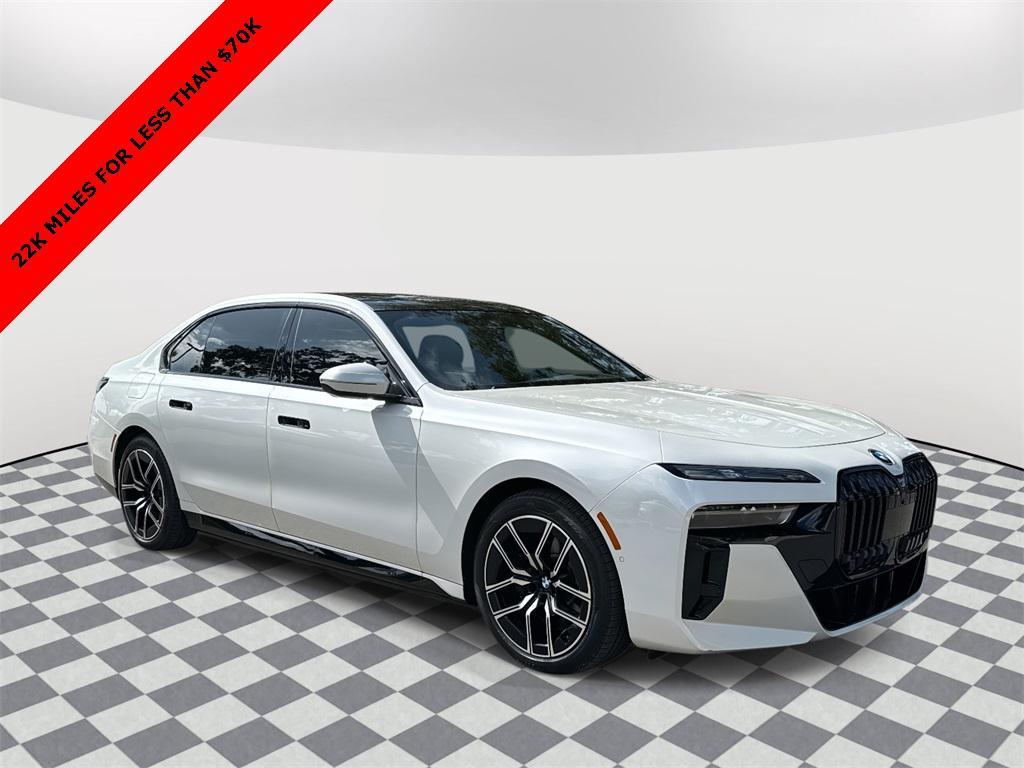 used 2023 BMW i7 car, priced at $66,912