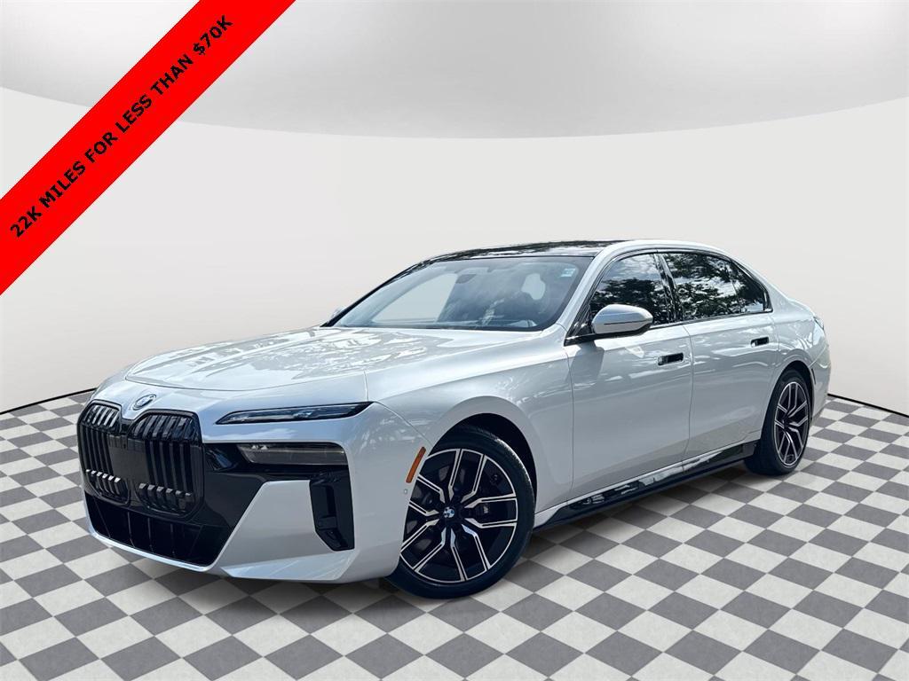 used 2023 BMW i7 car, priced at $66,912