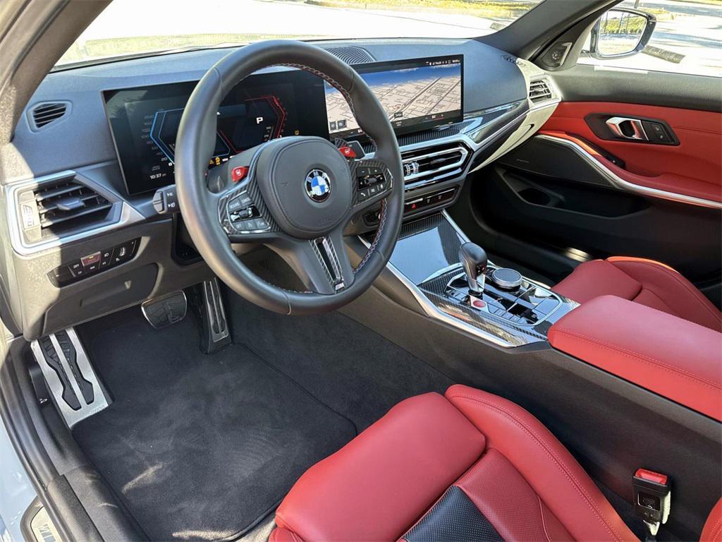 used 2024 BMW M3 car, priced at $89,991