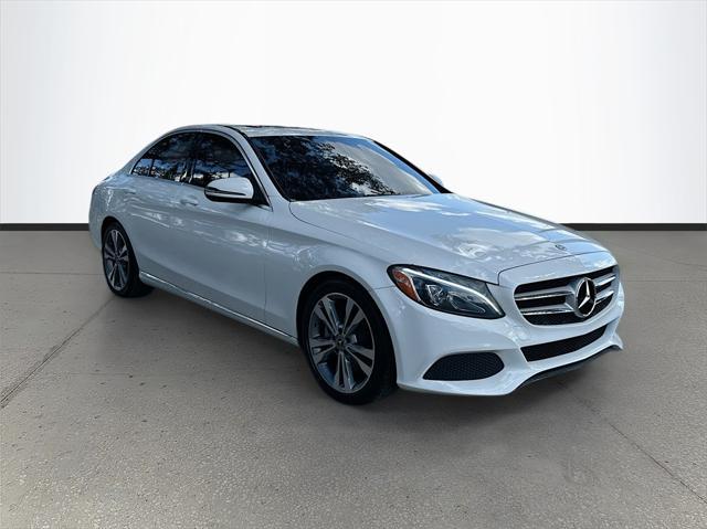 used 2018 Mercedes-Benz C-Class car, priced at $23,991