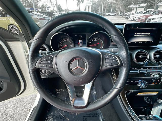 used 2018 Mercedes-Benz C-Class car, priced at $23,991