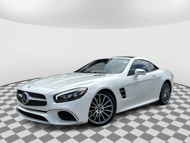 used 2020 Mercedes-Benz SL 550 car, priced at $69,992
