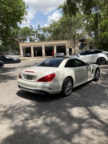 used 2020 Mercedes-Benz SL 550 car, priced at $69,991