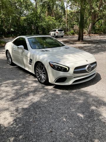 used 2020 Mercedes-Benz SL 550 car, priced at $69,991