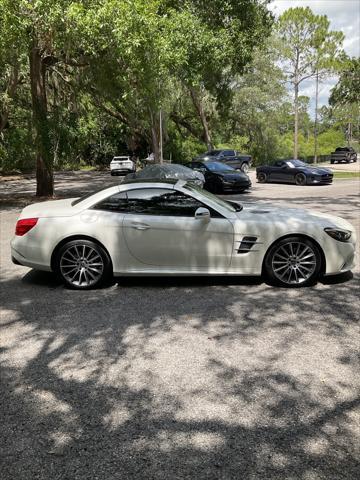 used 2020 Mercedes-Benz SL 550 car, priced at $69,991