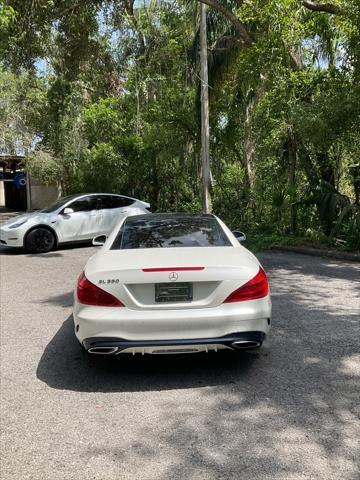 used 2020 Mercedes-Benz SL 550 car, priced at $69,991