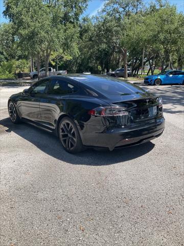 used 2021 Tesla Model S car, priced at $56,991