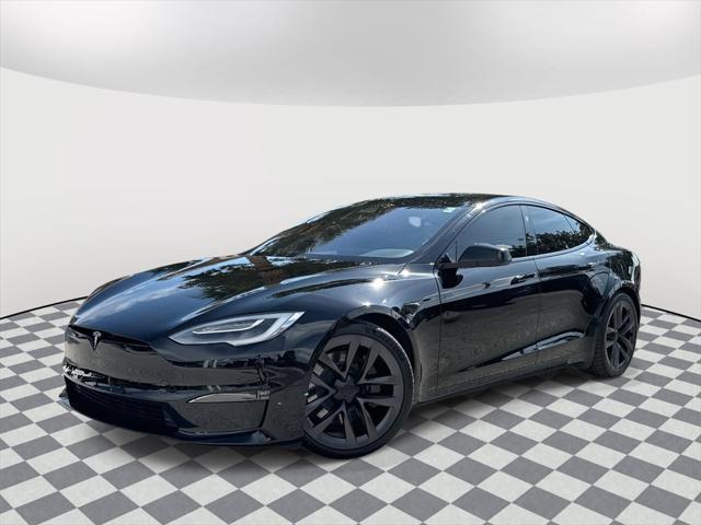 used 2021 Tesla Model S car, priced at $56,991