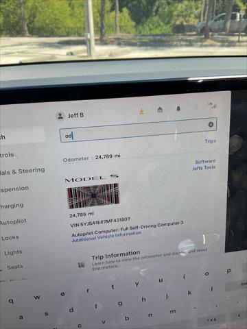 used 2021 Tesla Model S car, priced at $56,991
