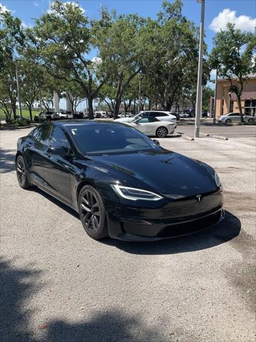 used 2021 Tesla Model S car, priced at $56,991