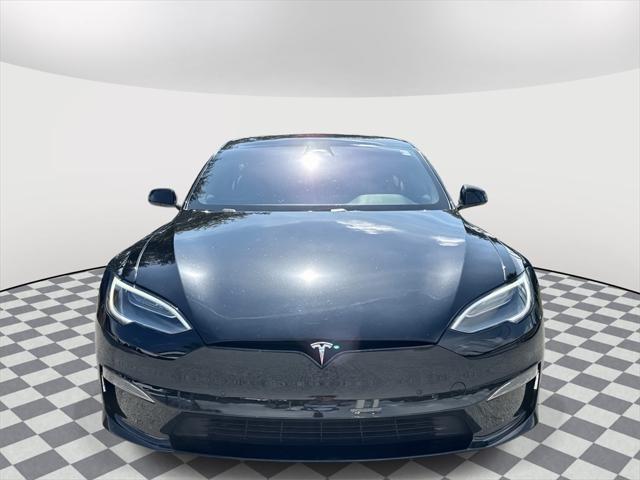 used 2021 Tesla Model S car, priced at $56,991