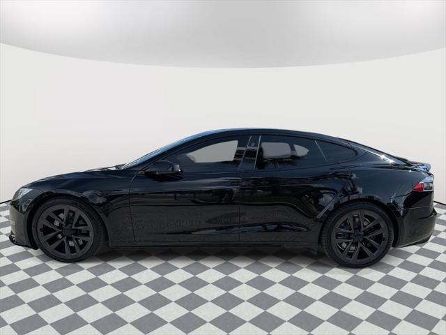used 2021 Tesla Model S car, priced at $56,991