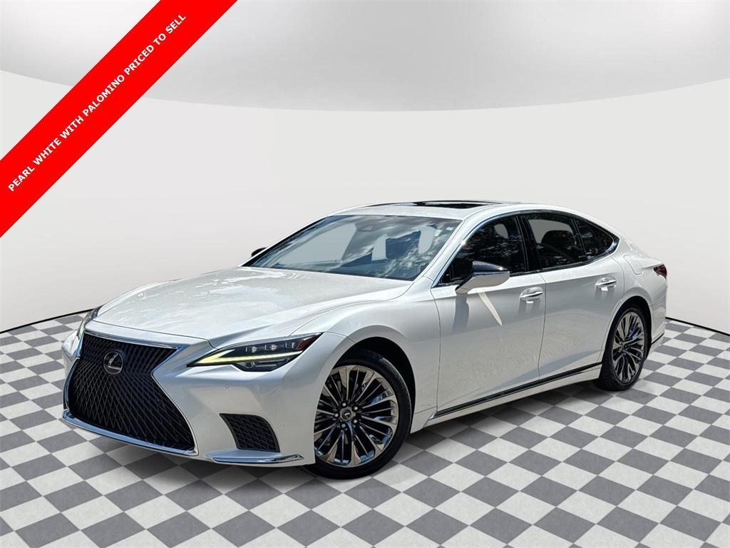 used 2021 Lexus LS 500 car, priced at $52,992