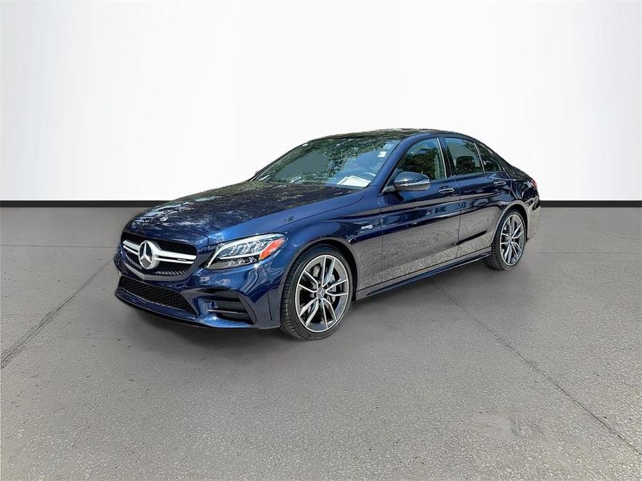 used 2020 Mercedes-Benz AMG C 43 car, priced at $44,992